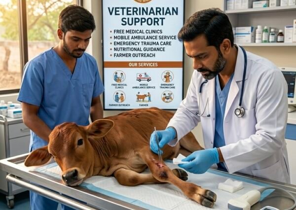 From Rescue to Recovery: The Journey of a Saved Cow